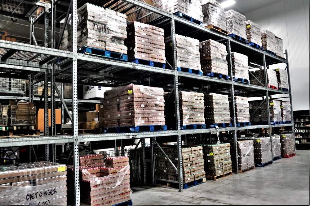 Fort McCoy Logistics Readiness Center food service warehouse operations continue at steady pace