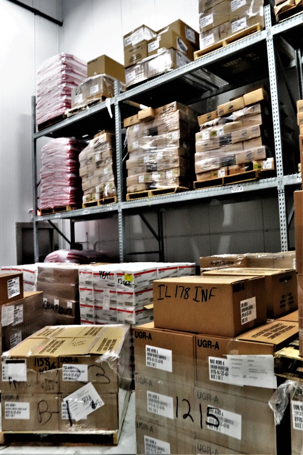 Fort McCoy Logistics Readiness Center food service warehouse operations continue at steady pace