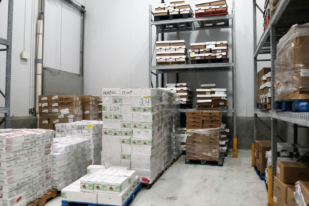 Fort McCoy Logistics Readiness Center food service warehouse operations continue at steady pace