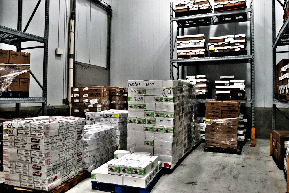 Fort McCoy Logistics Readiness Center food service warehouse operations continue at steady pace