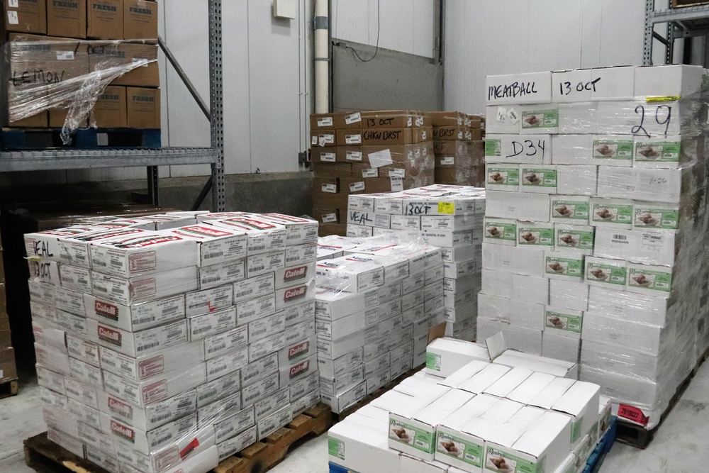 Fort McCoy Logistics Readiness Center food service warehouse operations continue at steady pace