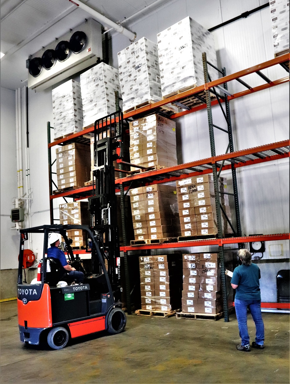 Fort McCoy Logistics Readiness Center food service warehouse operations continue at steady pace