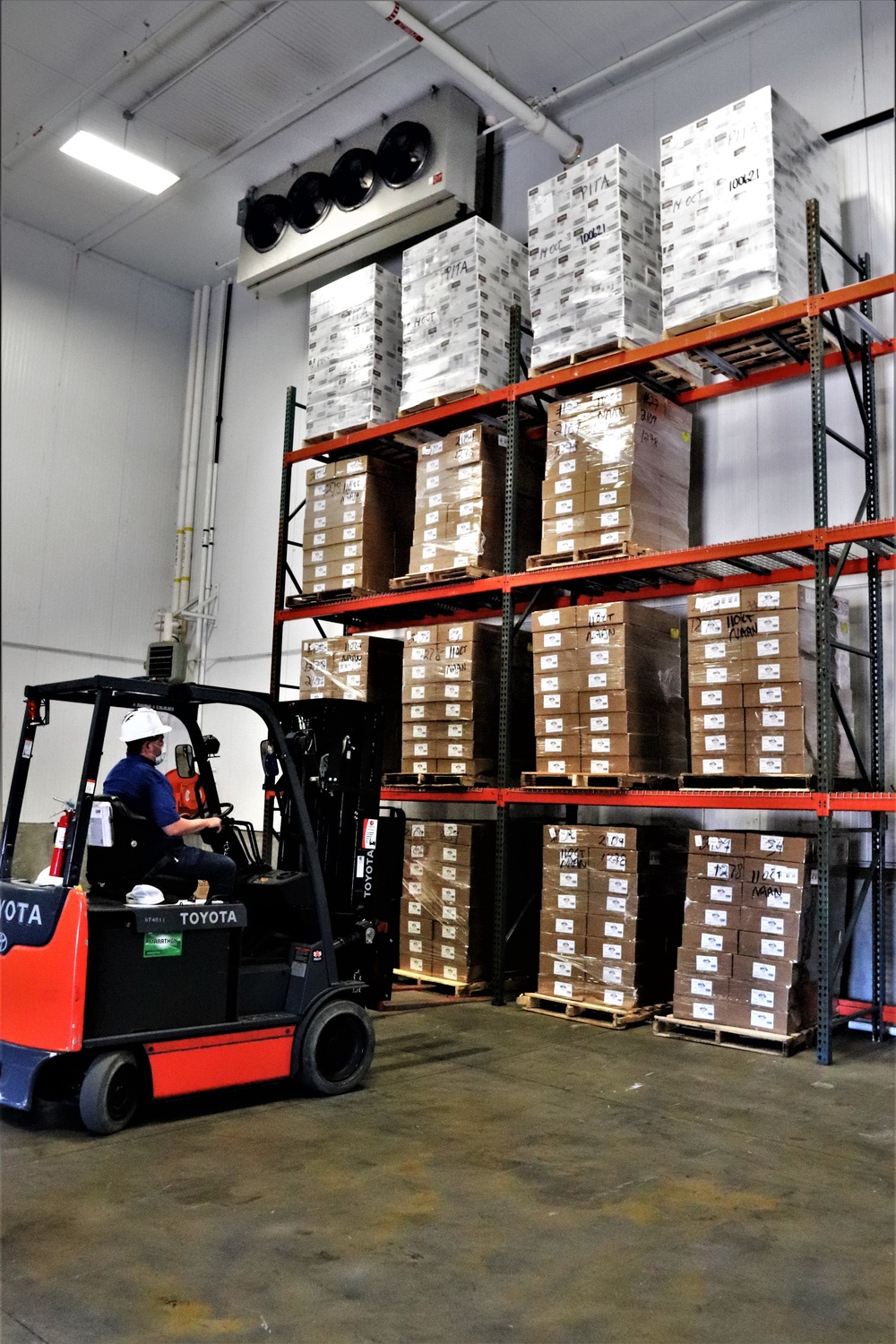 Fort McCoy Logistics Readiness Center food service warehouse operations continue at steady pace
