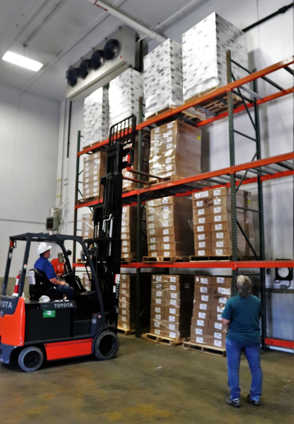 Fort McCoy Logistics Readiness Center food service warehouse operations continue at steady pace