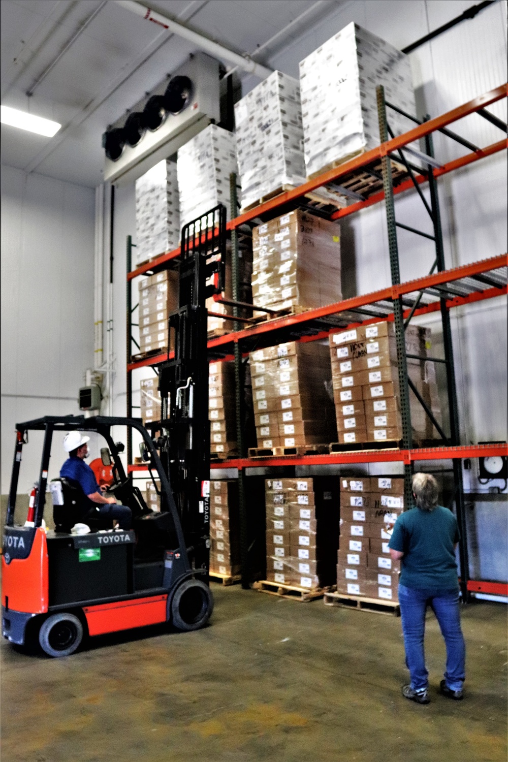 Fort McCoy Logistics Readiness Center food service warehouse operations continue at steady pace
