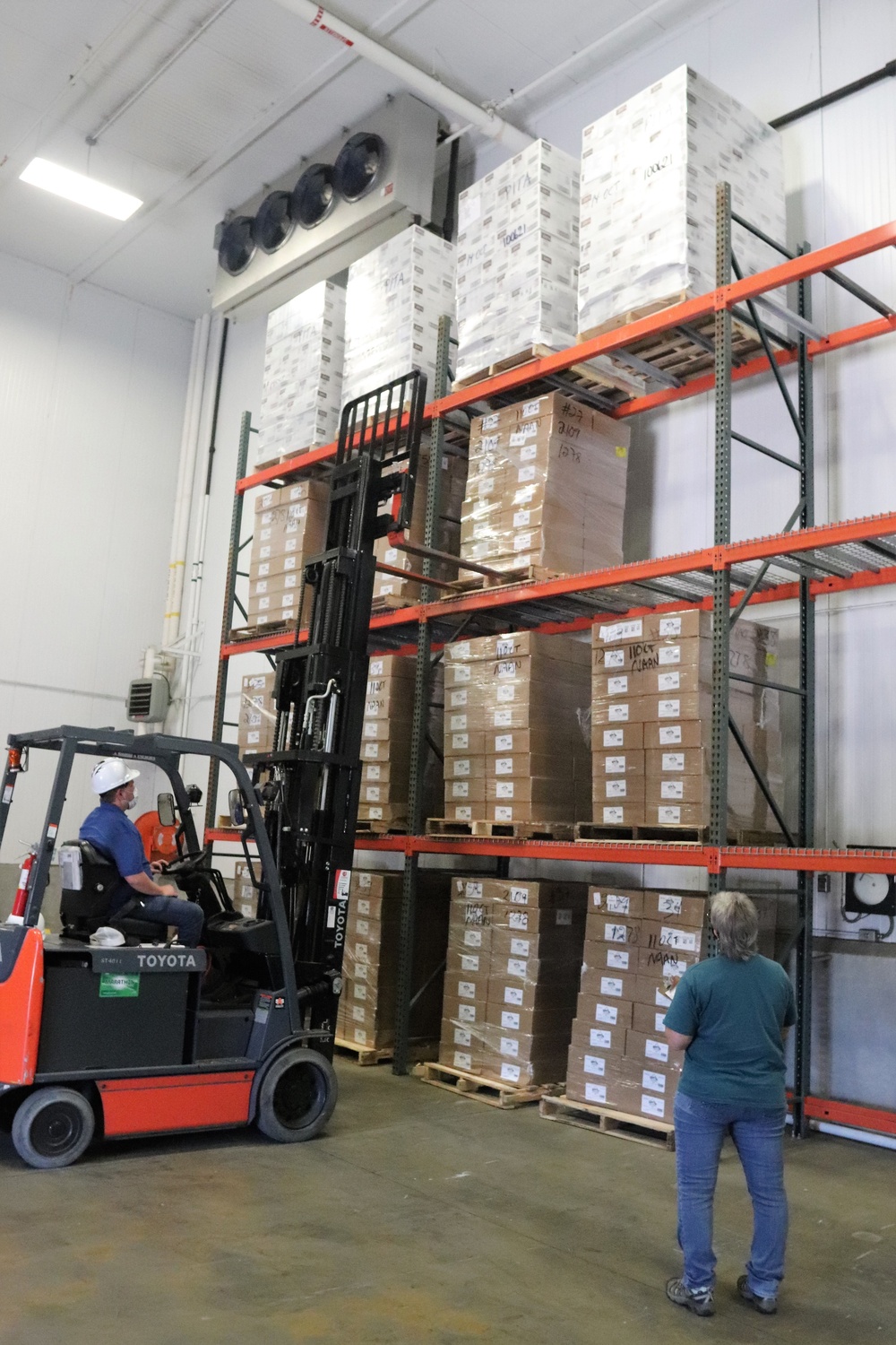 Fort McCoy Logistics Readiness Center food service warehouse operations continue at steady pace