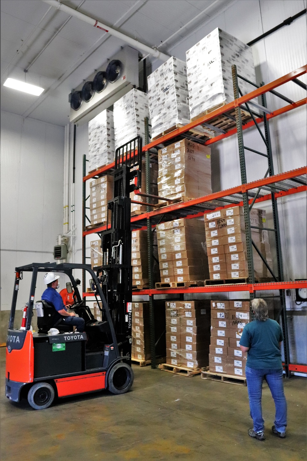 Fort McCoy Logistics Readiness Center food service warehouse operations continue at steady pace