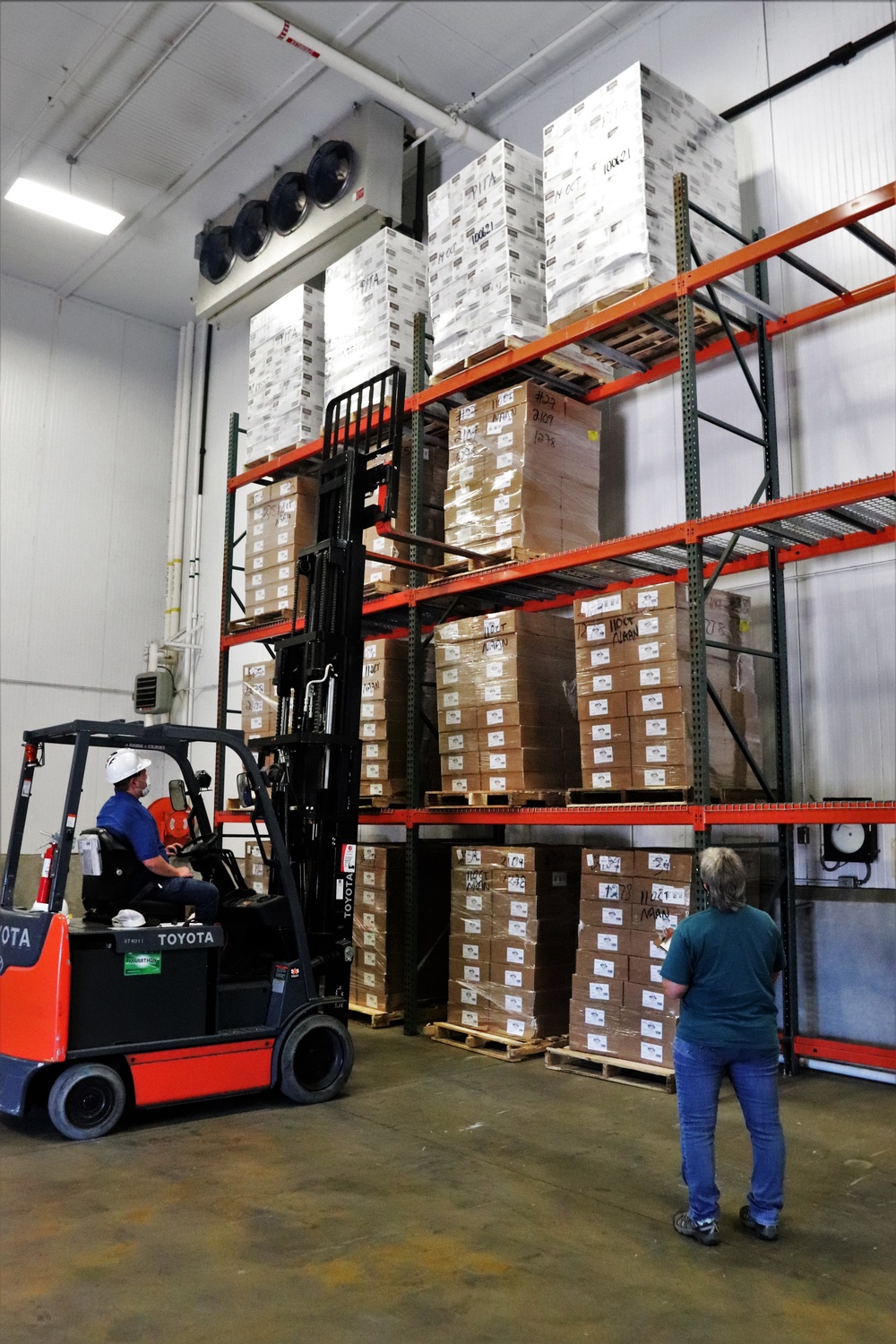Fort McCoy Logistics Readiness Center food service warehouse operations continue at steady pace