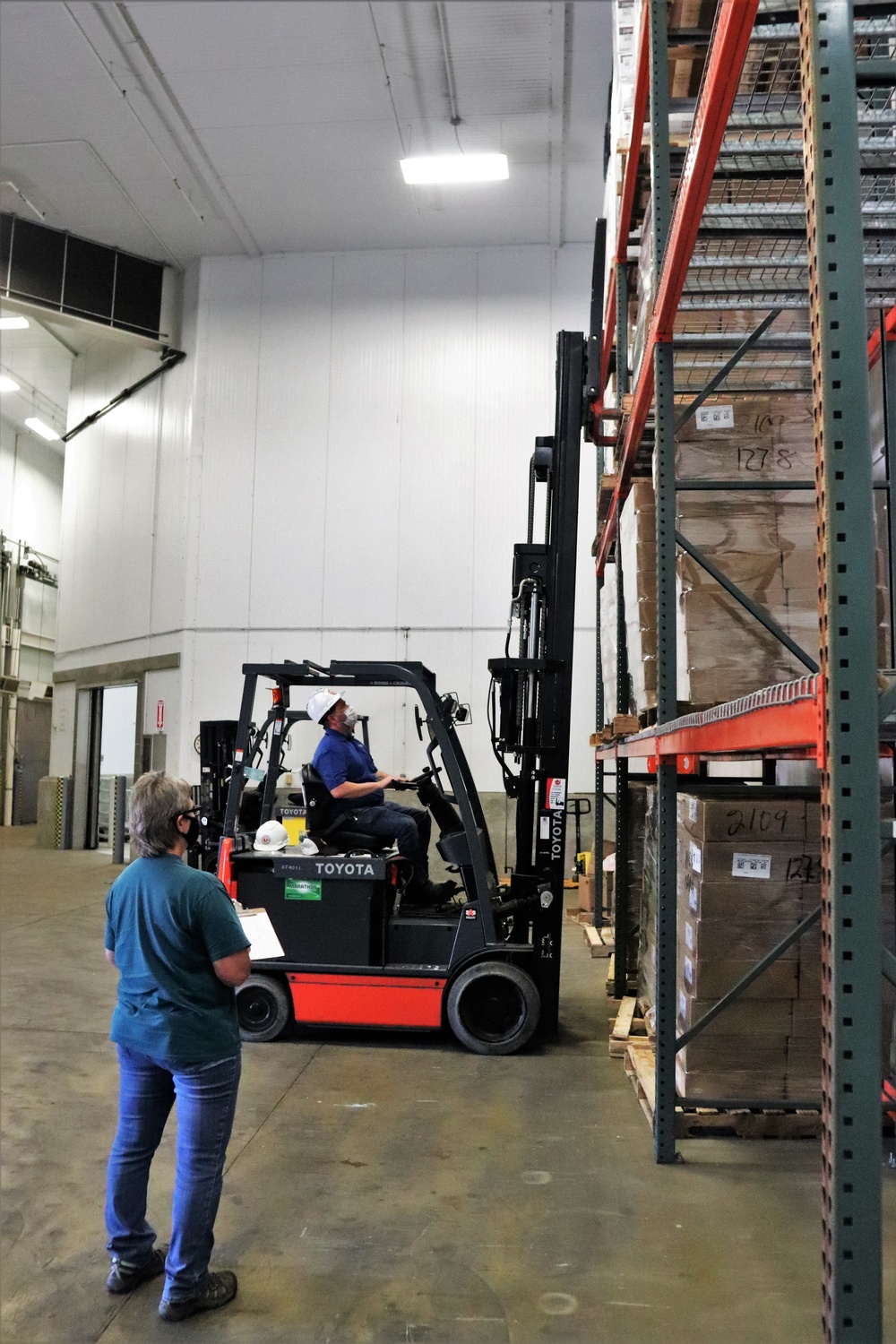 Fort McCoy Logistics Readiness Center food service warehouse operations continue at steady pace