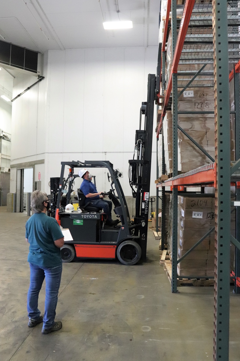 Fort McCoy Logistics Readiness Center food service warehouse operations continue at steady pace