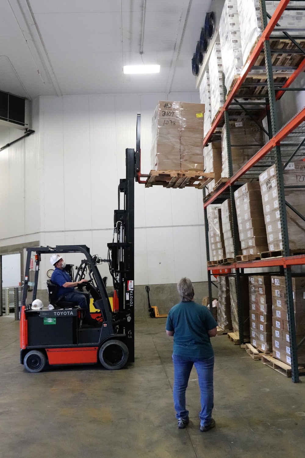 Fort McCoy Logistics Readiness Center food service warehouse operations continue at steady pace