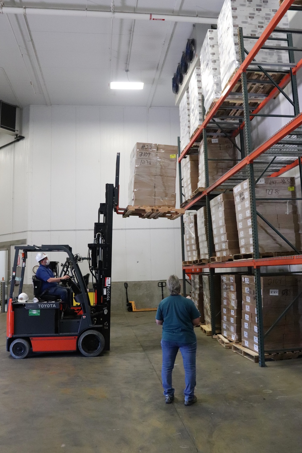 Fort McCoy Logistics Readiness Center food service warehouse operations continue at steady pace