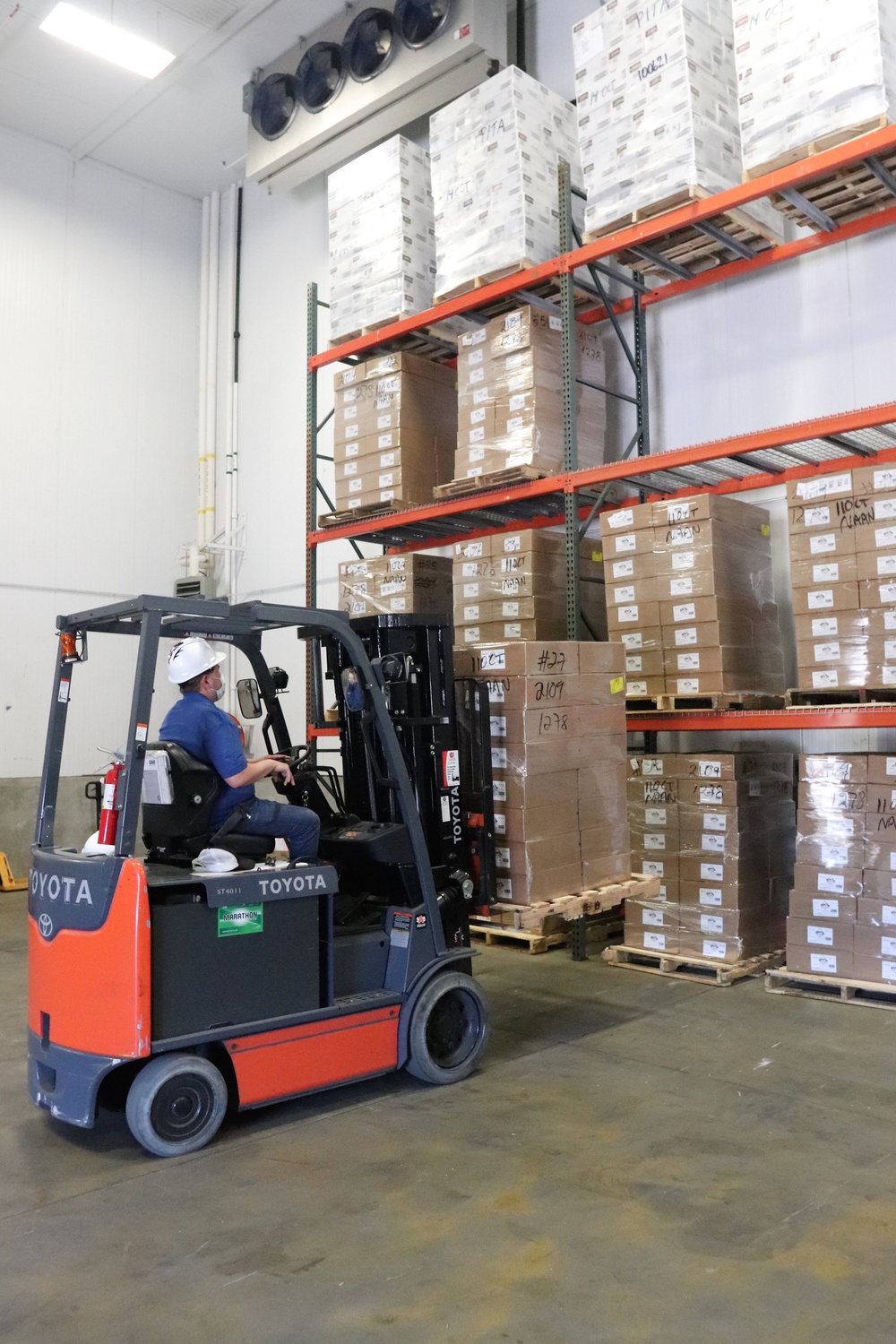 Fort McCoy Logistics Readiness Center food service warehouse operations continue at steady pace