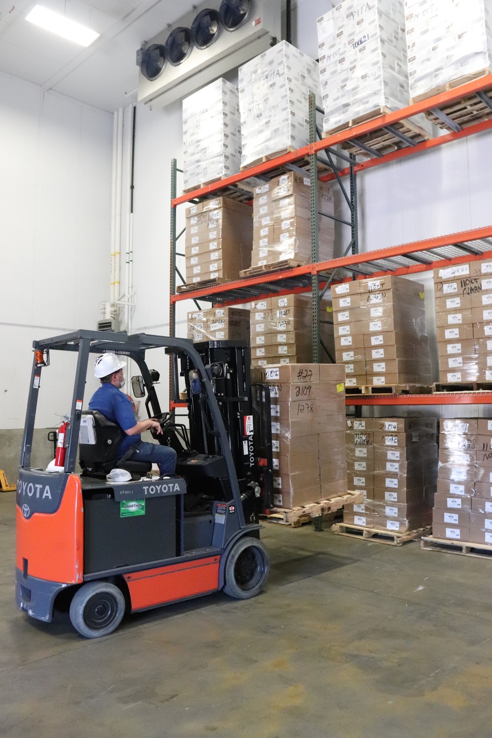 Fort McCoy Logistics Readiness Center food service warehouse operations continue at steady pace