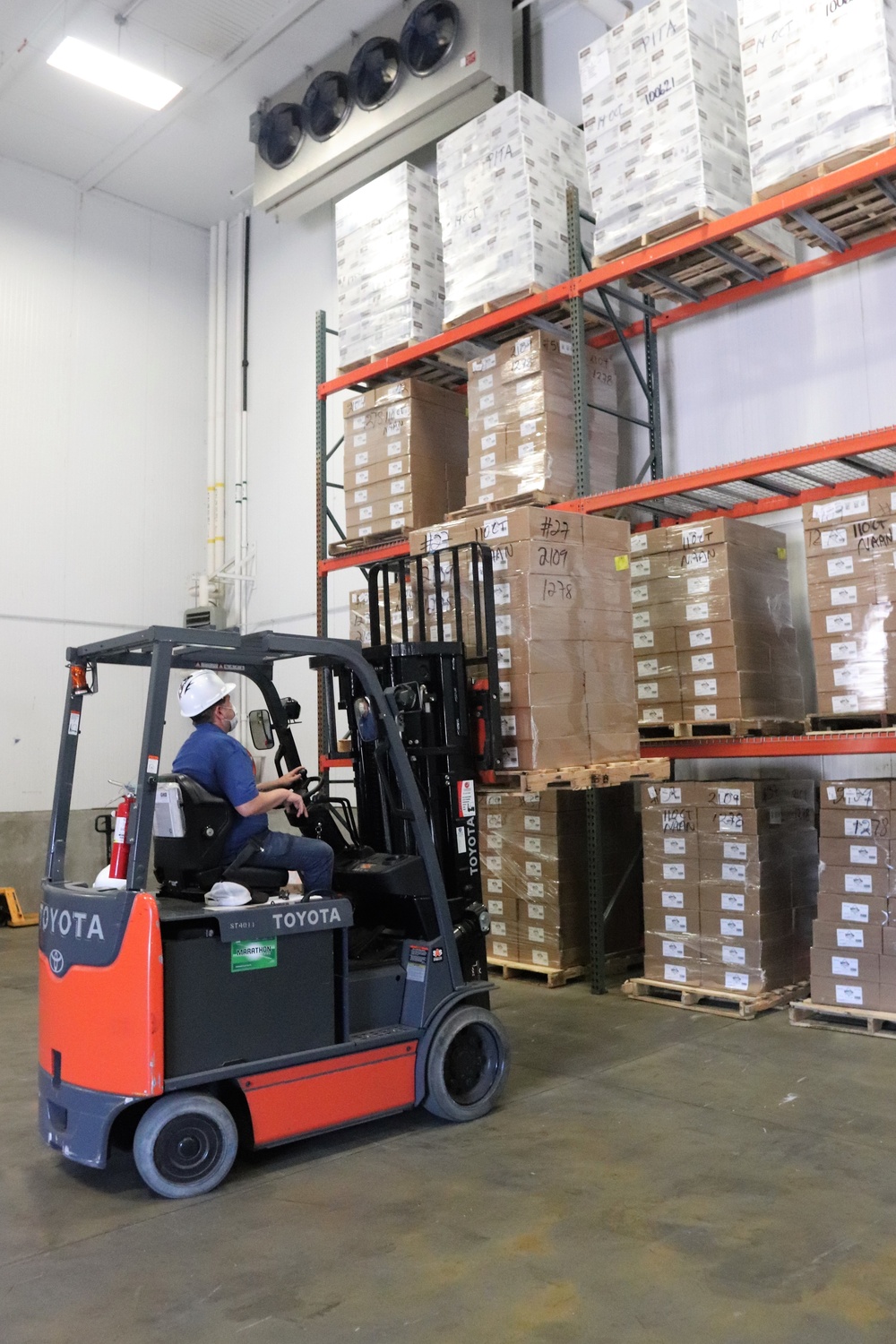 Fort McCoy Logistics Readiness Center food service warehouse operations continue at steady pace