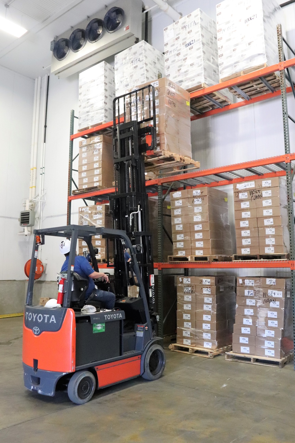 Fort McCoy Logistics Readiness Center food service warehouse operations continue at steady pace