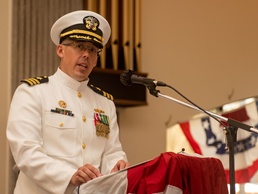 USS Alaska (SSBN 732) Gold Crew Changes Command