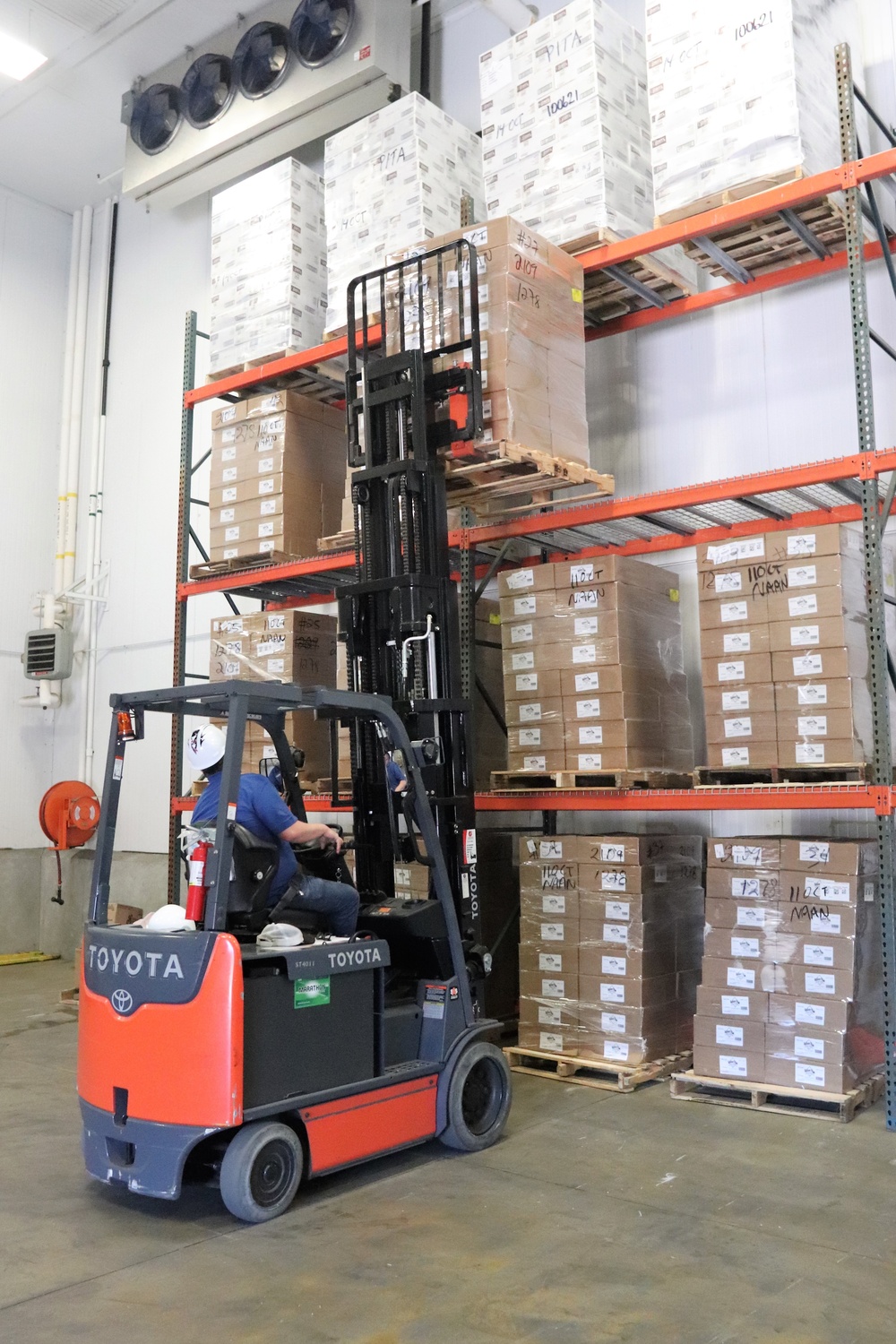 Fort McCoy Logistics Readiness Center food service warehouse operations continue at steady pace
