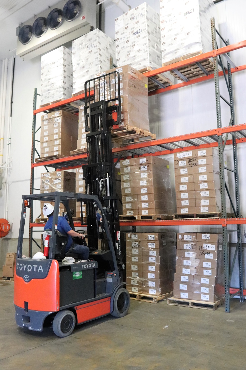 Fort McCoy Logistics Readiness Center food service warehouse operations continue at steady pace
