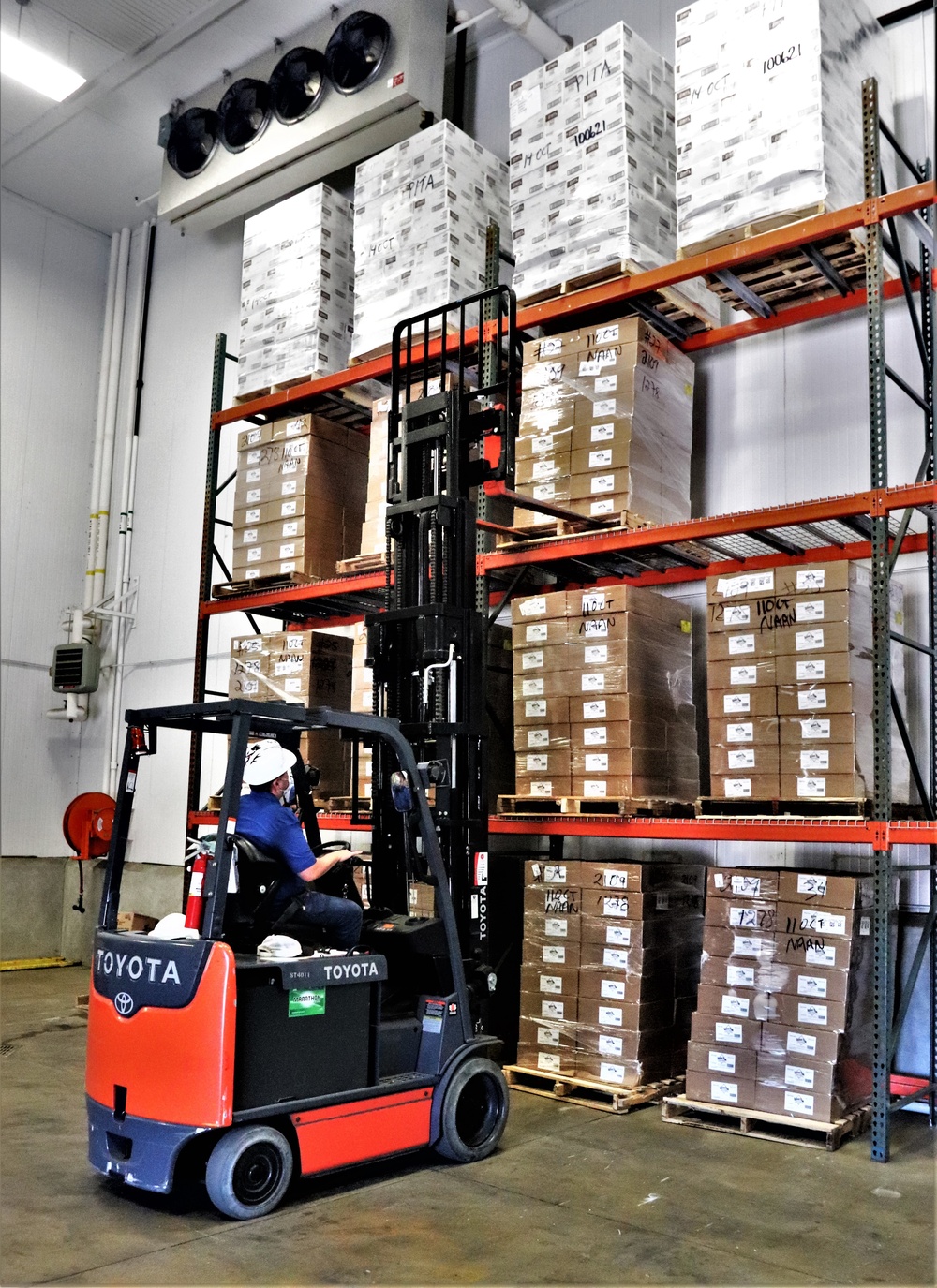 Fort McCoy Logistics Readiness Center food service warehouse operations continue at steady pace
