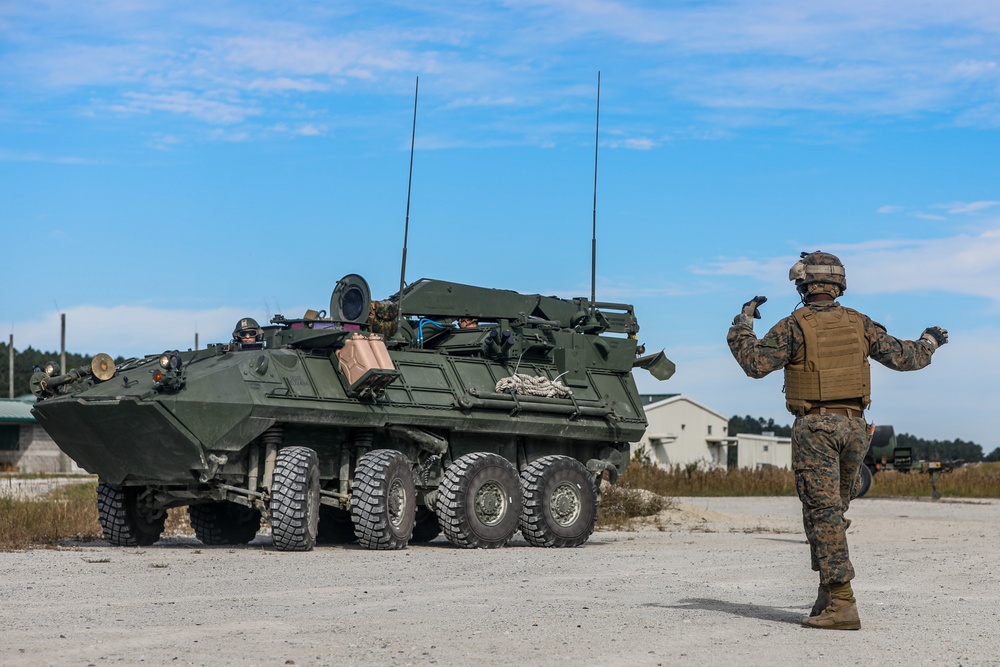 2nd LAR Bn. conducts Live-Fire training