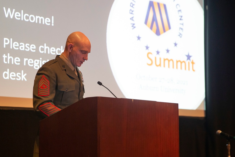 Marine Corps' top enlisted leader presents Human Performance at Tactical Athlete Summit