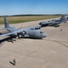 Five ship formation flight at 179th Airlift Wing