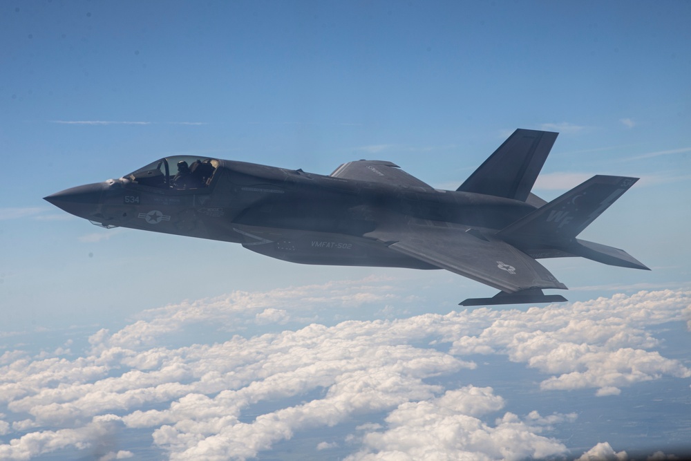 F-35B Aerial Refueling during Carolina Thunder