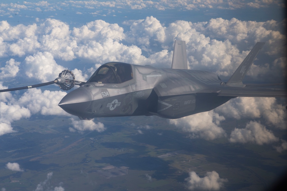 F-35B Aerial Refueling during Carolina Thunder