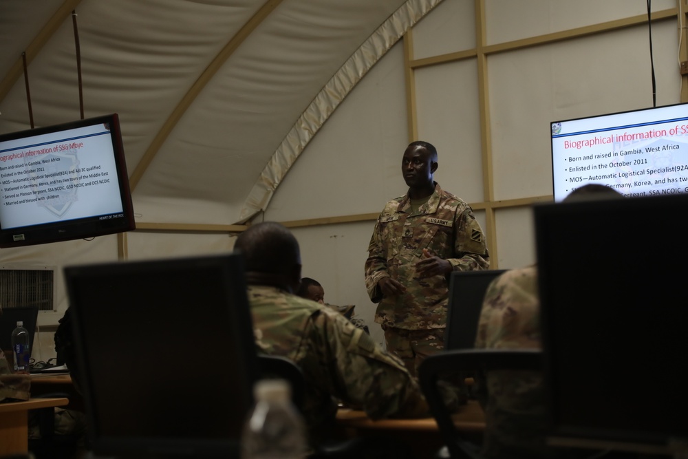 Support Operations team host TSP Class