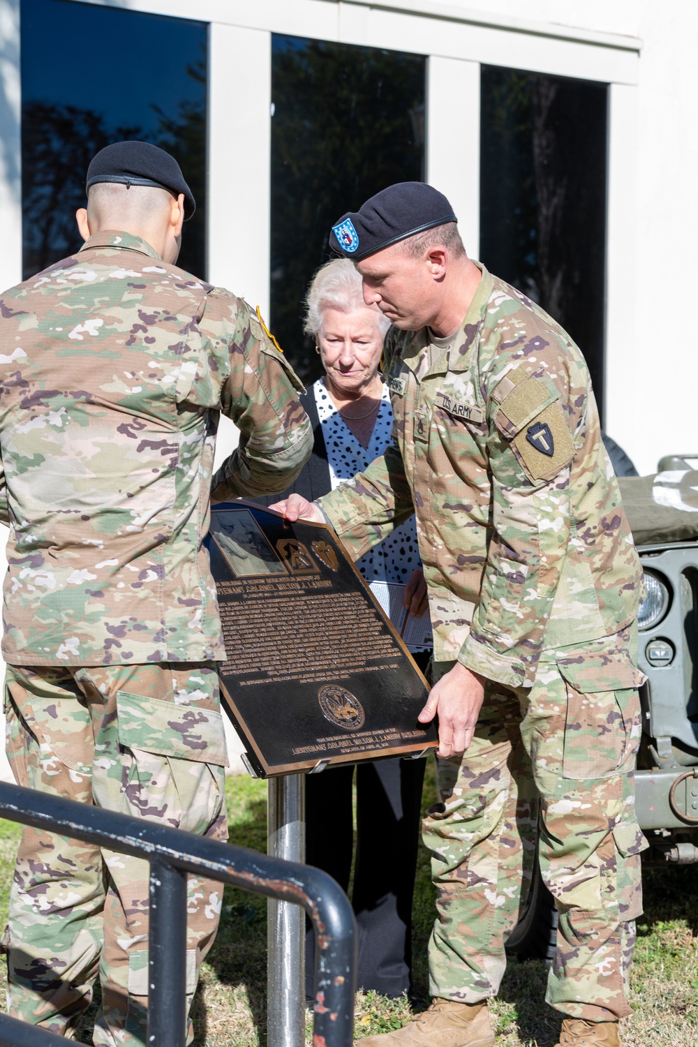 U.S. Army North dedicates training facility to distinguished Texas Soldier