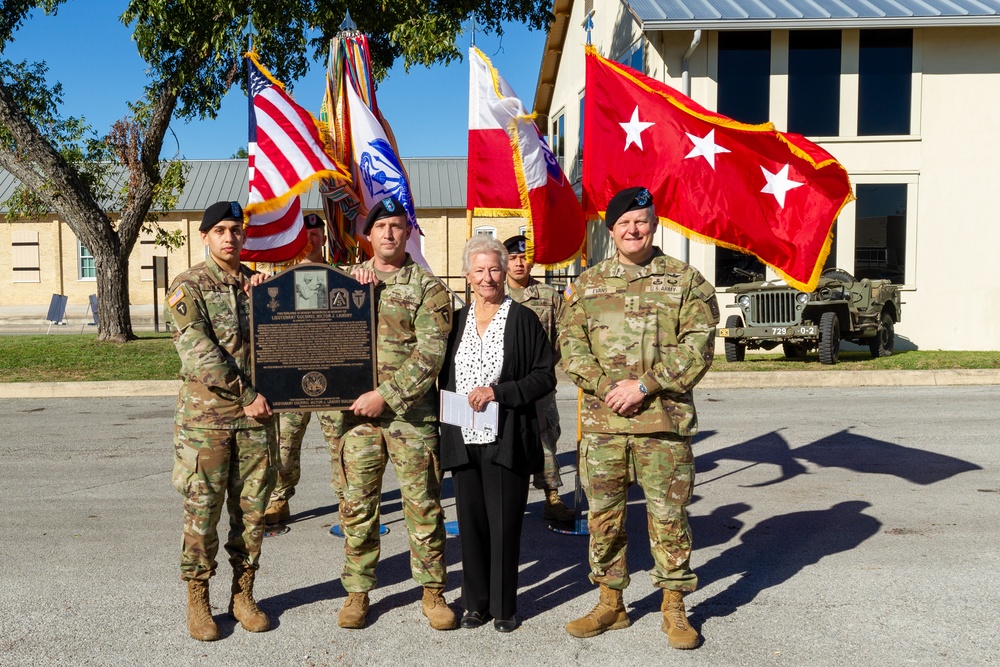 U.S. Army North dedicates training facility to distinguished Texas Soldier