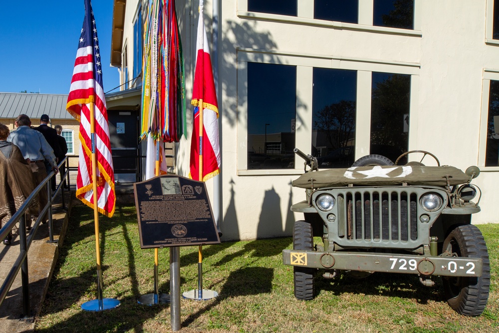 U.S. Army North dedicates training facility to distinguished Texas Soldier