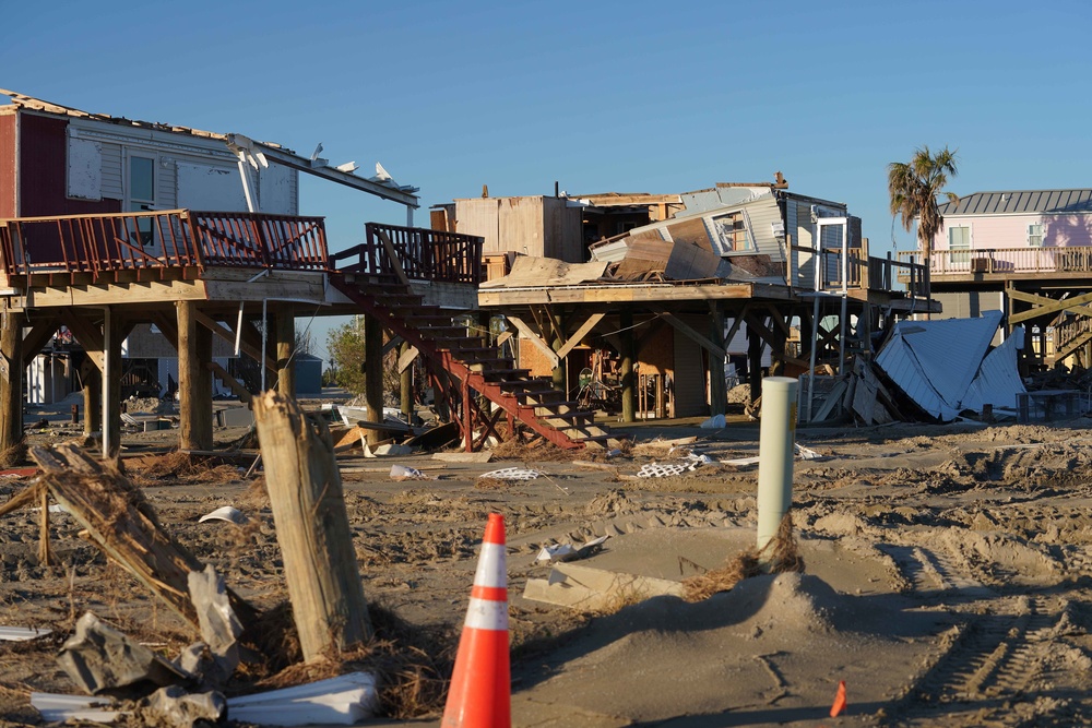 Hurricane Ida: Grand Isle Storm Damage