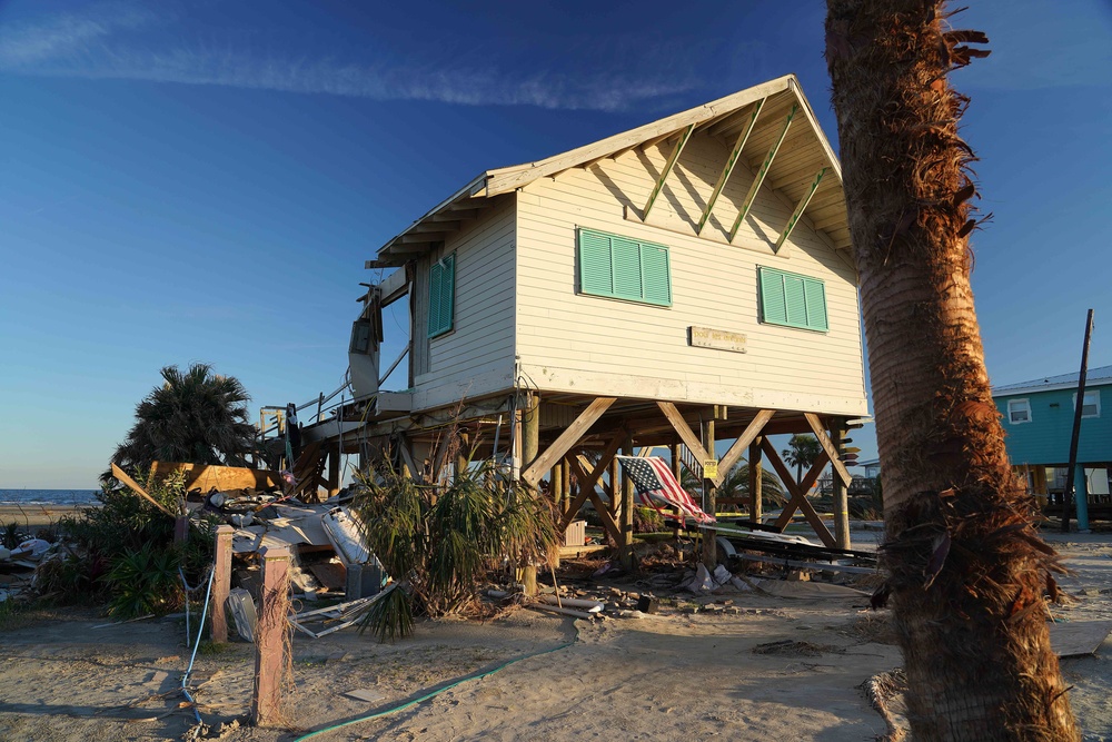 Hurricane Ida: Grand Isle Storm Damage