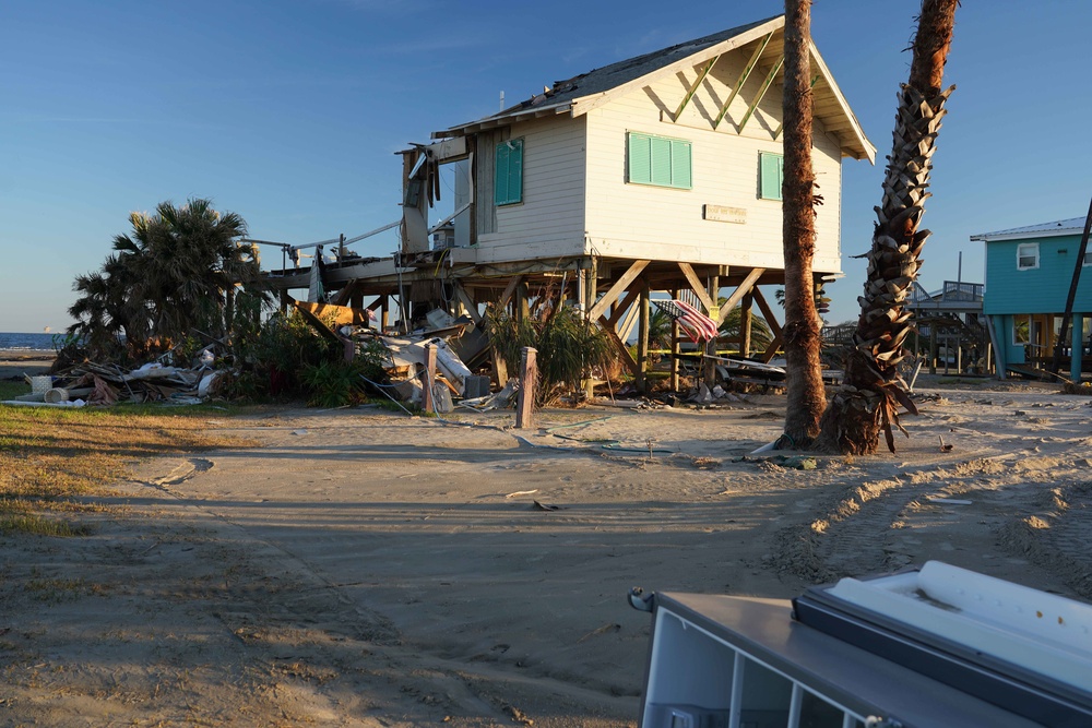 Hurricane Ida: Grand Isle Storm Damage