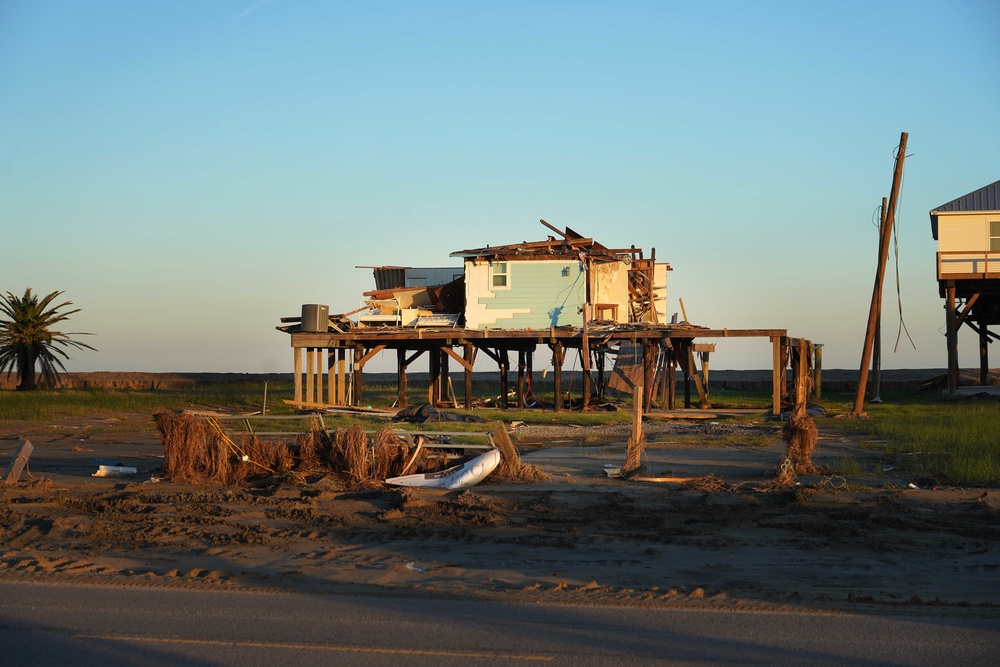 Hurricane Ida: Grand Isle Storm Damage