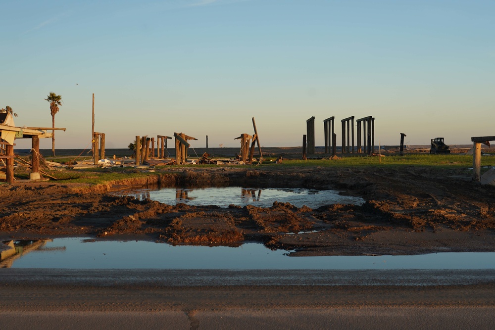 Hurricane Ida: Grand Isle Storm Damage