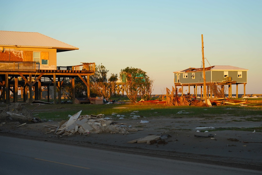 Hurricane Ida: Grand Isle Storm Damage