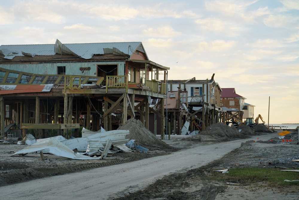 Hurricane Ida: Grand Isle Storm Damage