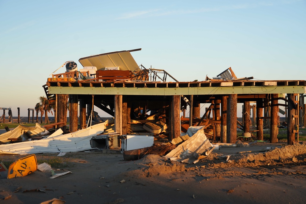 Hurricane Ida: Grand Isle Storm Damage