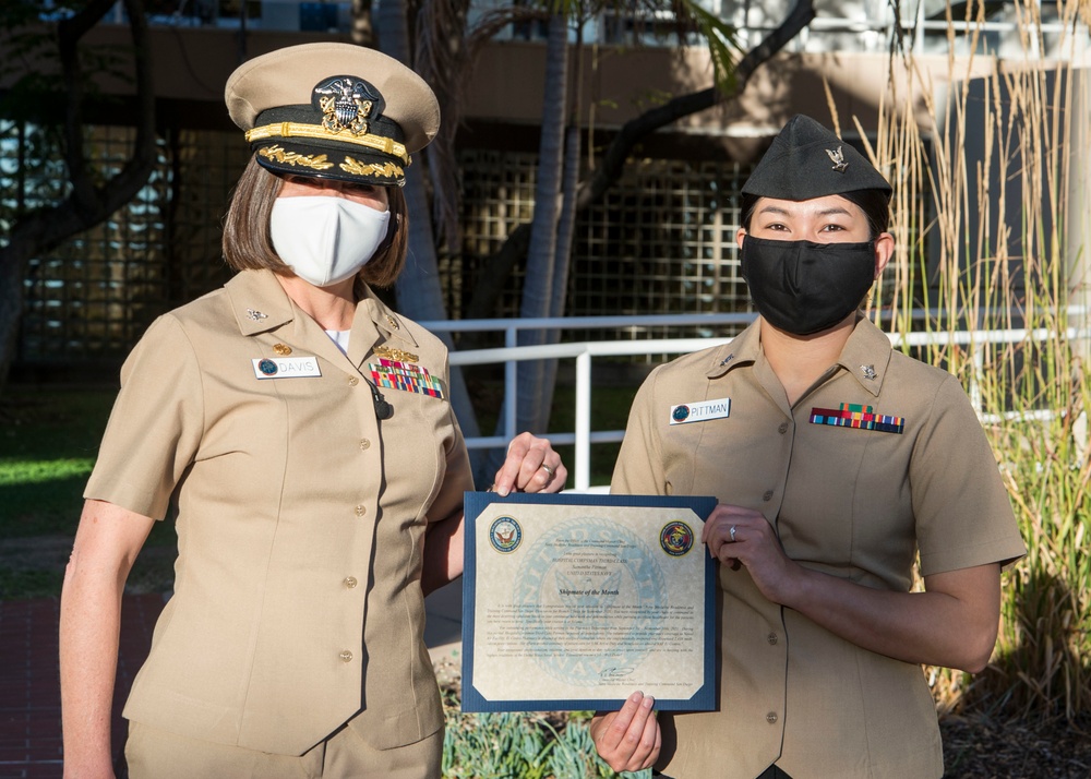 Shipmate of the Month October 2021