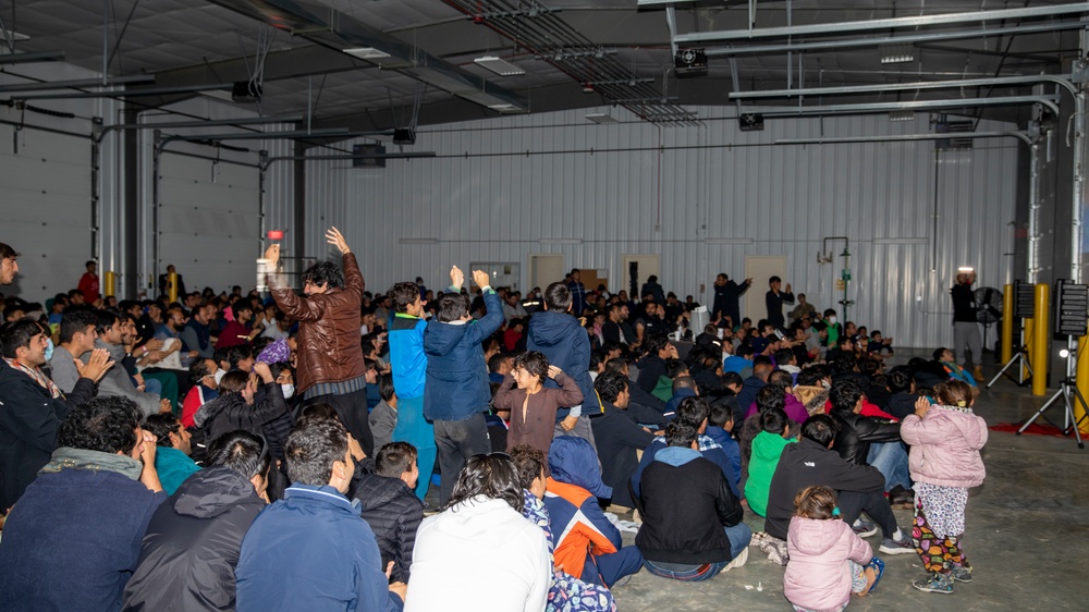 Afghan Evacuees Attend Cricket World Cup Watch Party