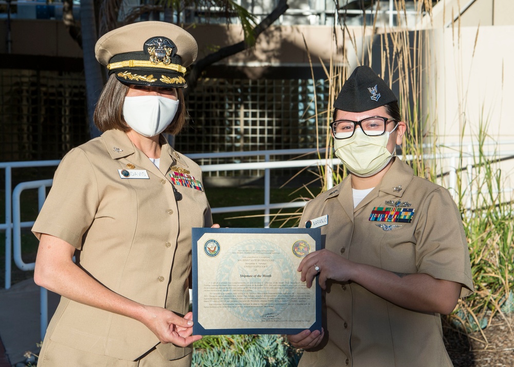 Shipmate of the Month October 2021