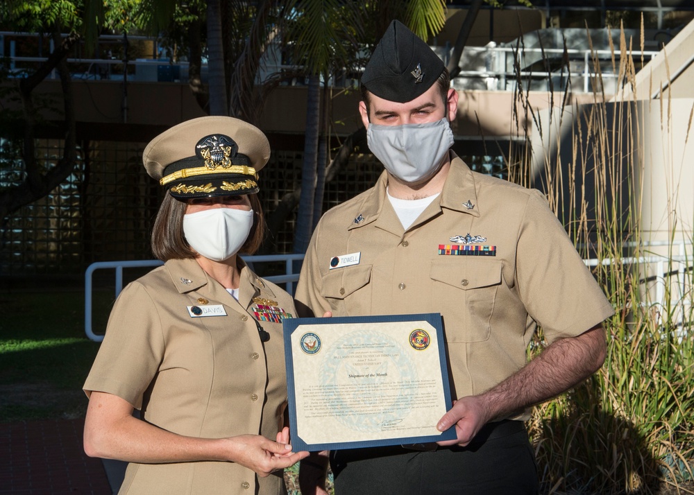 Shipmate of the Month October 2021