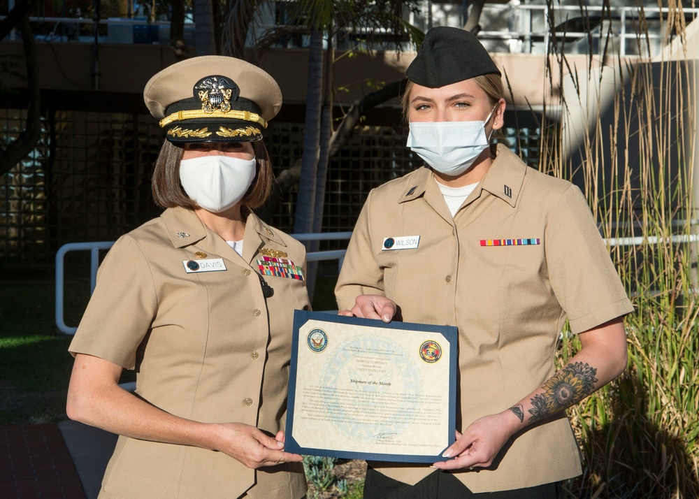 Shipmate of the Month October 2021