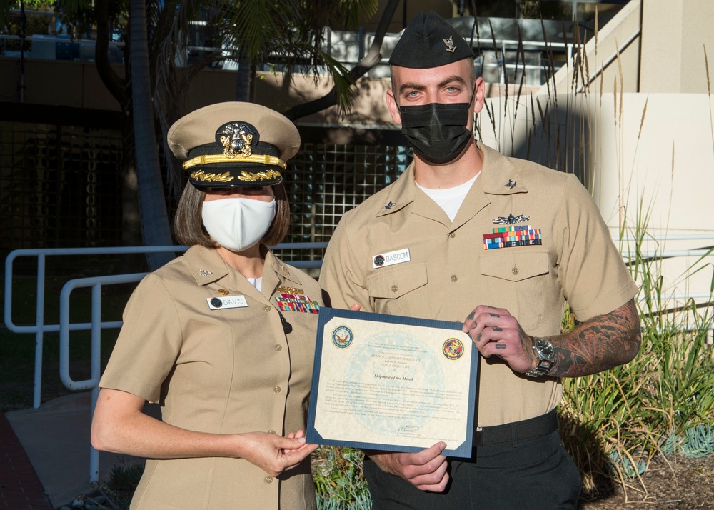 Shipmate of the Month October 2021