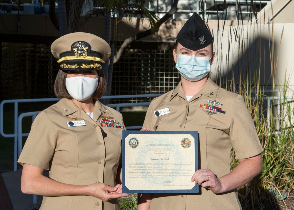 Shipmate of the Month October 2021
