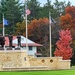 Fall colors and Fort McCoy's Veterans Memorial Plaza