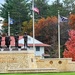 Fall colors and Fort McCoy's Veterans Memorial Plaza